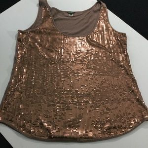 Eddie Bauer Copper Sparkle Tank